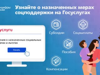 Информация о мерах социальной поддержки в Госуслугах
